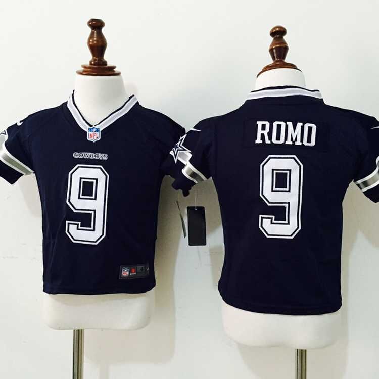 Dallas Cowboys 9 Romo Blue Nike baby Jersey